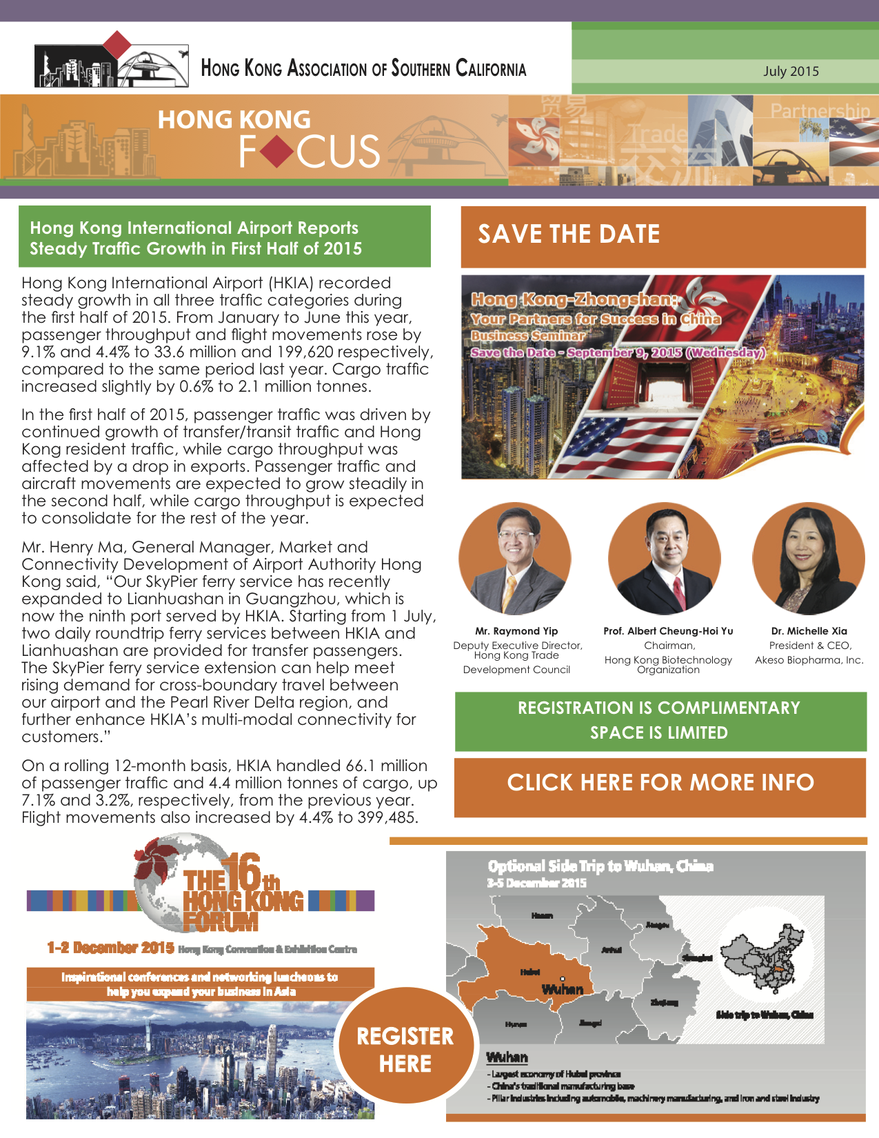 Newsletter July 2015