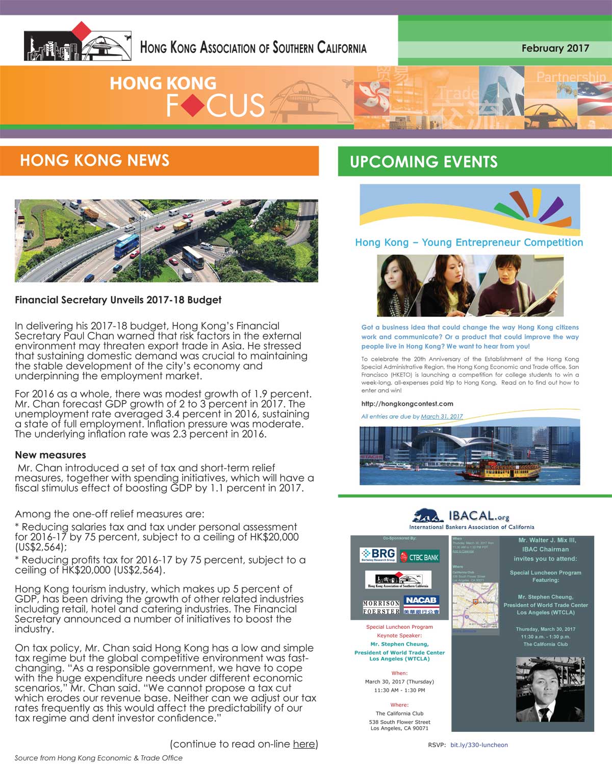 Newsletter February 2017