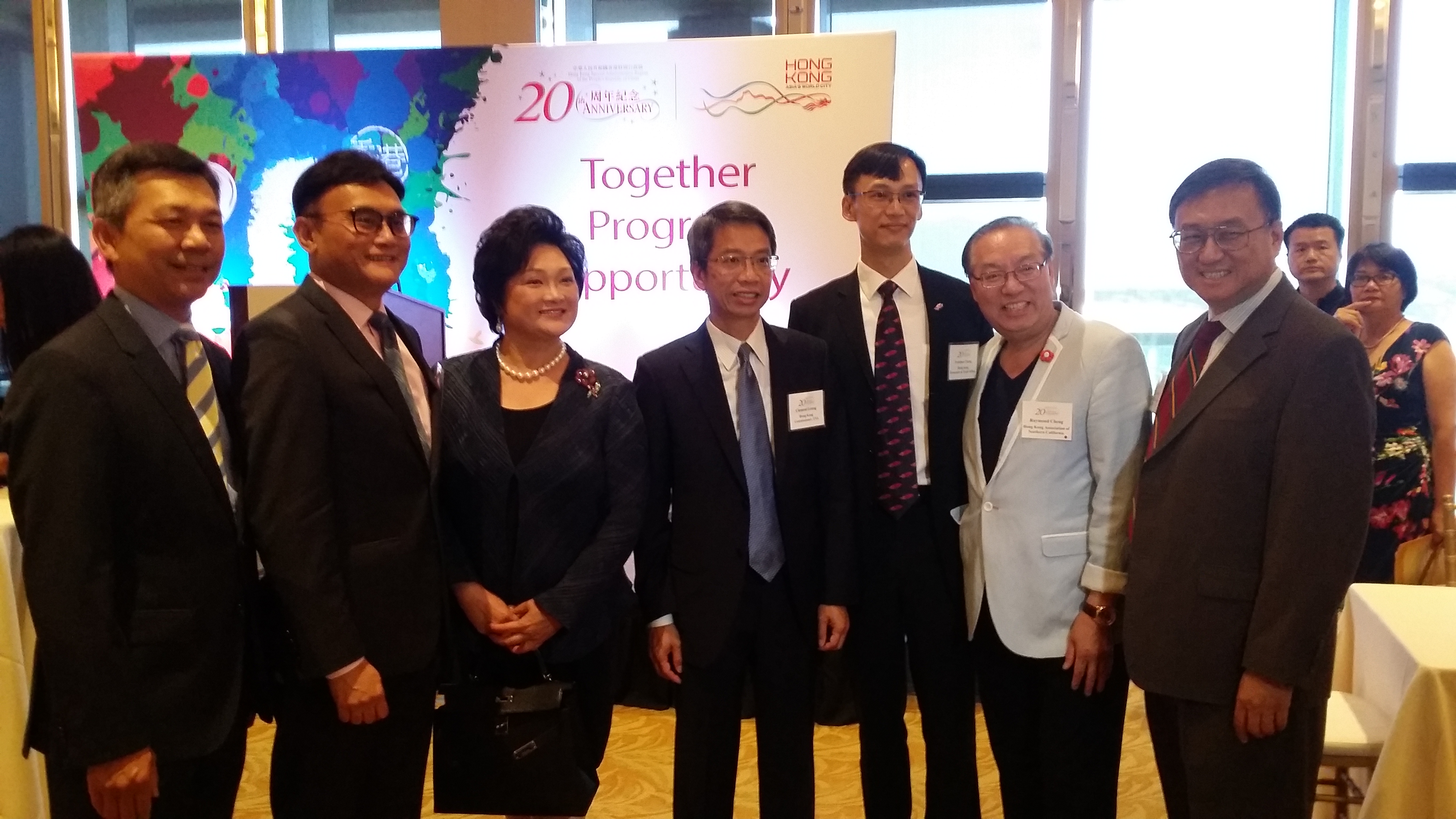 June 25, 2017 – Gala Reception & “A Musical Journey” Concert – in Celebration of the 20th Anniversary of the Establishment of HKSAR,                                                presented by the Hong Kong Economic & Trade Office, San Francisco