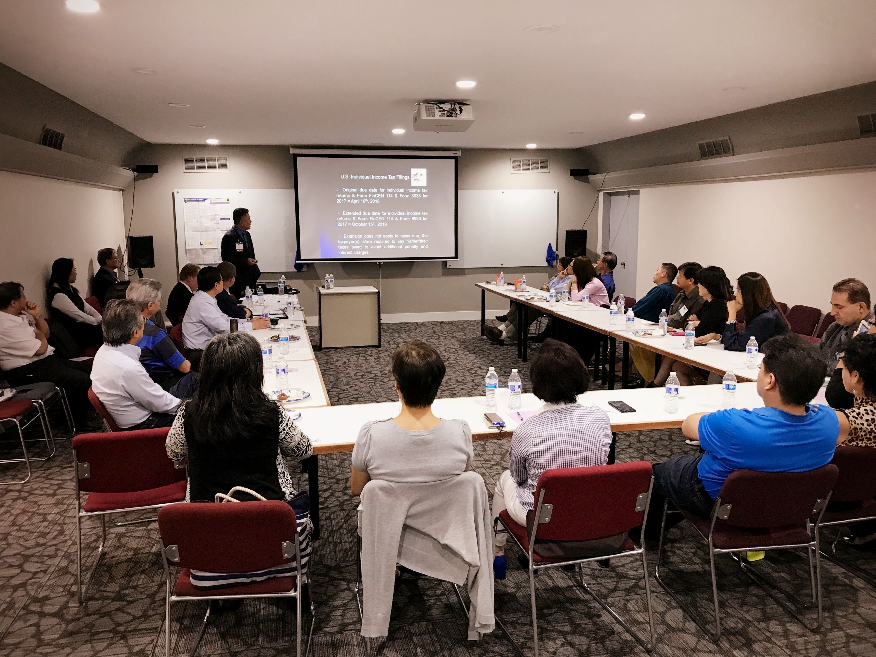 October 19, 2017 – Tax Seminar for business with foreign bank and financial accounts